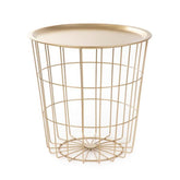 Homla Scandi Coffee Table 41 x 41 x 41cm - Golden